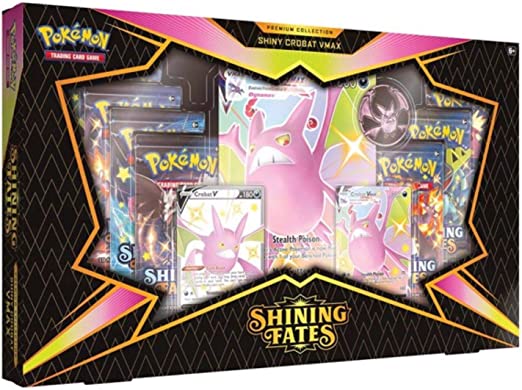 Caja Shining Fates de Crobat Shiny Pokemon TCG