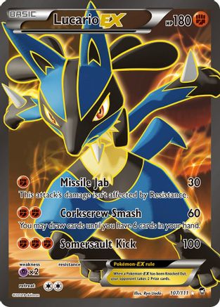 carta pokemon lucario tcg