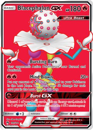 pokemon carta blacephalon tarjeta blacephalon tcg