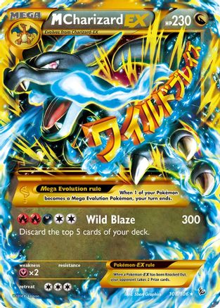 carta mega charizard x