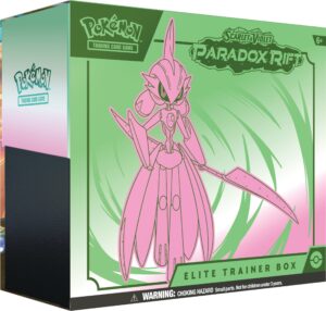 paradox rift iron valiant elite trainer box etb pokemon tcg