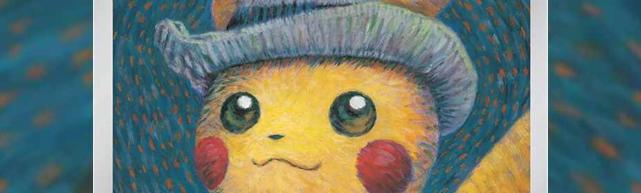 Nueva Colección Pokémon en colaboración con el Museo de Van Gogh 2023