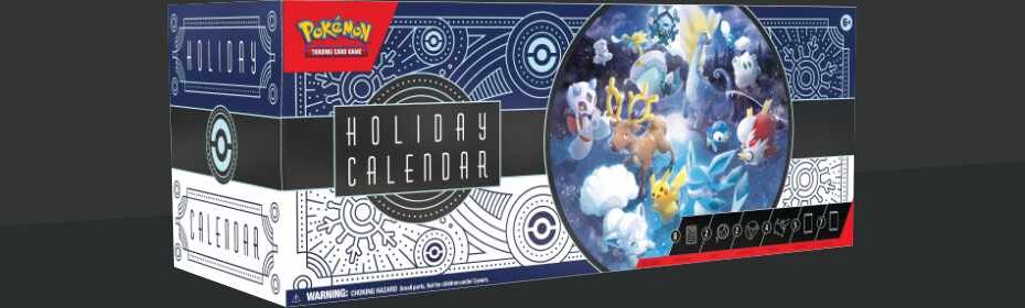 banner holiday calendar pokemon 2023