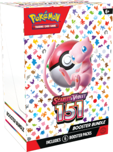 booster bundle pokemon tcg escarlata y purpura 151