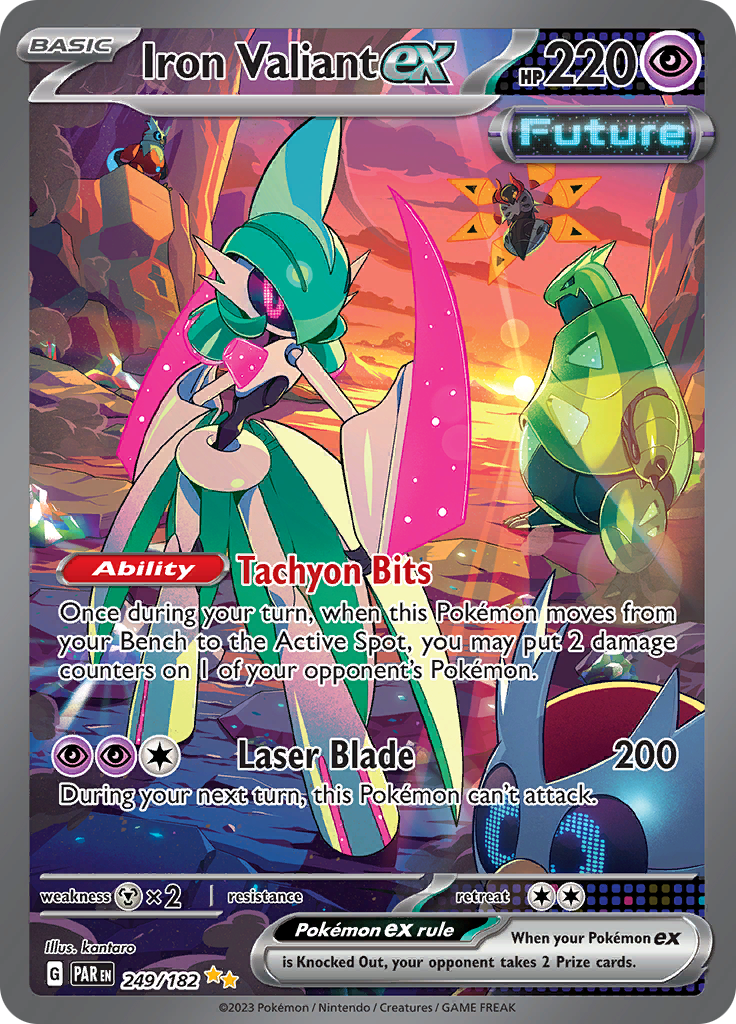 Paradox Rift Elite Trainer Box (ETB) Iron Valiant - Pokémon cards