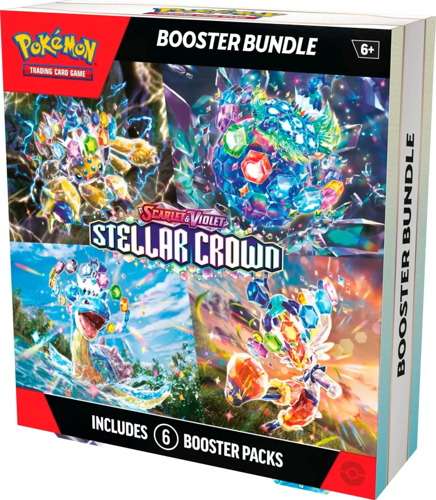 booster bundle 6 pack pokemon tcg stellar crown