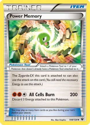 Power Memory - XY - Fates Collide (FCO)