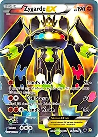 Zygarde EX - 54a124 - Alternate Art Promos (PR)