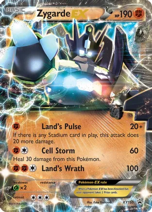 Zygarde EX (Shiny) - XY Promos (PR)