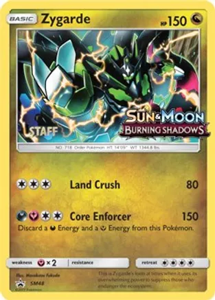 Zygarde - SM48 (Prerelease) [Staff] - SM Promos (SMP)