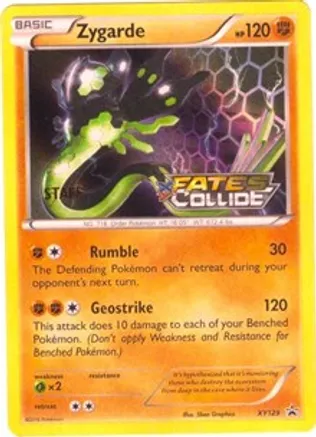 Zygarde - XY129 (Prerelease) [Staff] - XY Promos (PR)