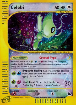 1 Celebi - Skyridge (SK) $292 dls