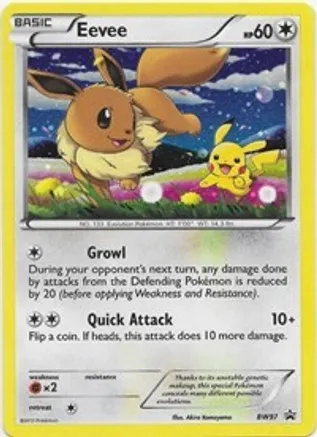 1 Eevee - BW97 - Black and White Promos (PR)