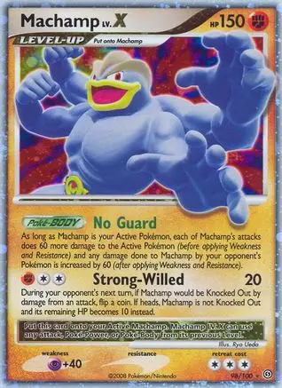 10 Machamp LV.X - Stormfront (SF)