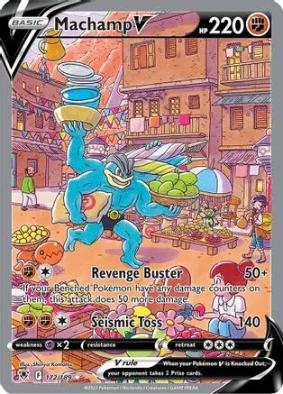 1 Machamp V (Alternate Full Art) - SWSH10 Astral Radiance (SWSH10)