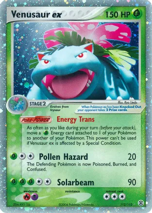 2 Venusaur ex - FireRed & LeafGreen (RG)