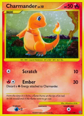 3 Charmander - Stormfront (SF) $76 dls