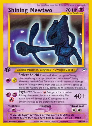 3 Shining Mewtwo - Neo Destiny (N4)