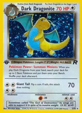 4 Dark Dragonite (5) - Team Rocket (TR)