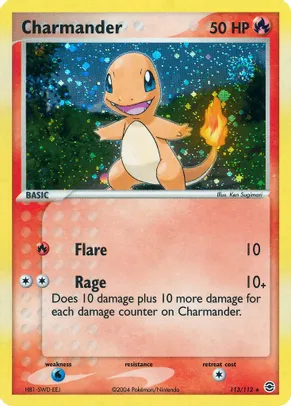 5 Charmander - FireRed & LeafGreen (RG) $54 dls