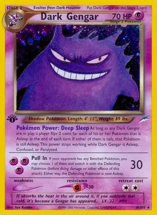 5 Dark Gengar - Neo Destiny (N4)