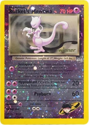 5 Rocket's Mewtwo - 8 [Winner] - Best of Promos (PR)