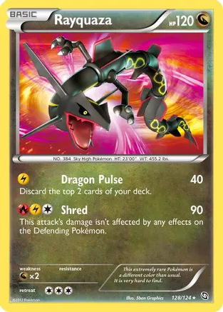 7 Rayquaza - Dragons Exalted (DRX) $161 dls