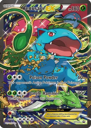 7 Venusaur EX - XY123 - XY Promos