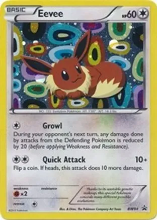 8 Eevee - BW94 - Black and White Promos (PR)