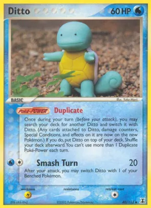 9 Ditto - (Squirtle) - Delta Species (DS)