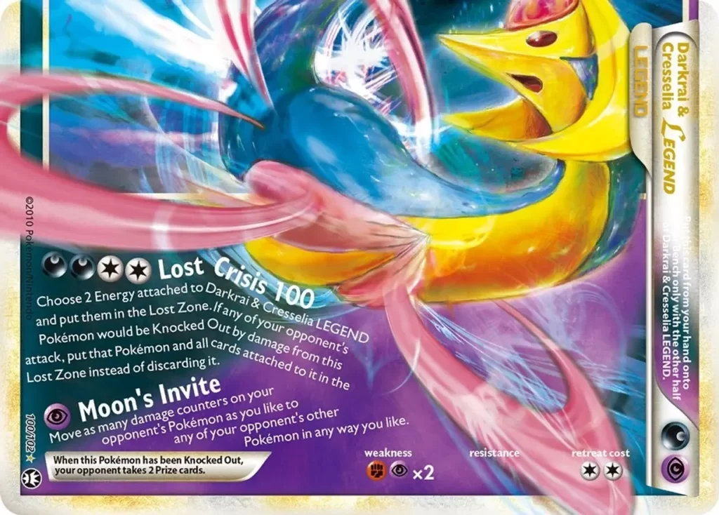 3 Darkrai & Cresselia Legend (Bottom) - Triumphant