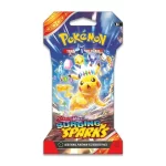 pikachu sleeved pack surging sparks pokemon tcg