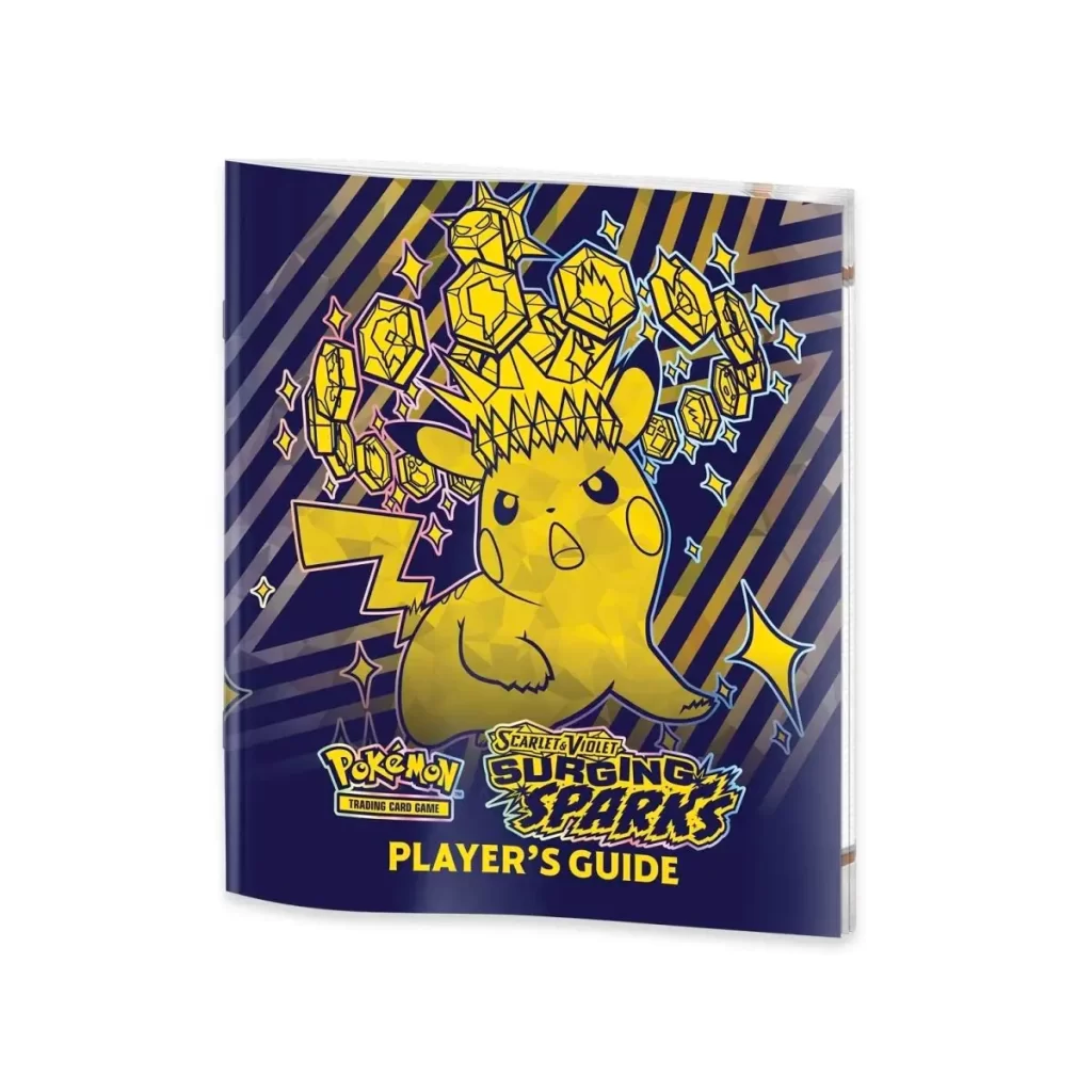 surging sparks trainer player's guide pokemon tcg