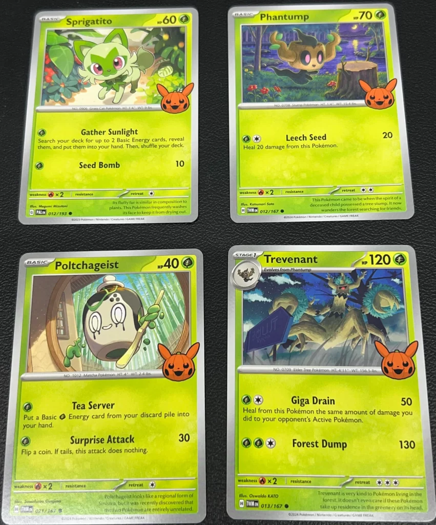 colección pokémon trick or trade booster pack halloween 2024