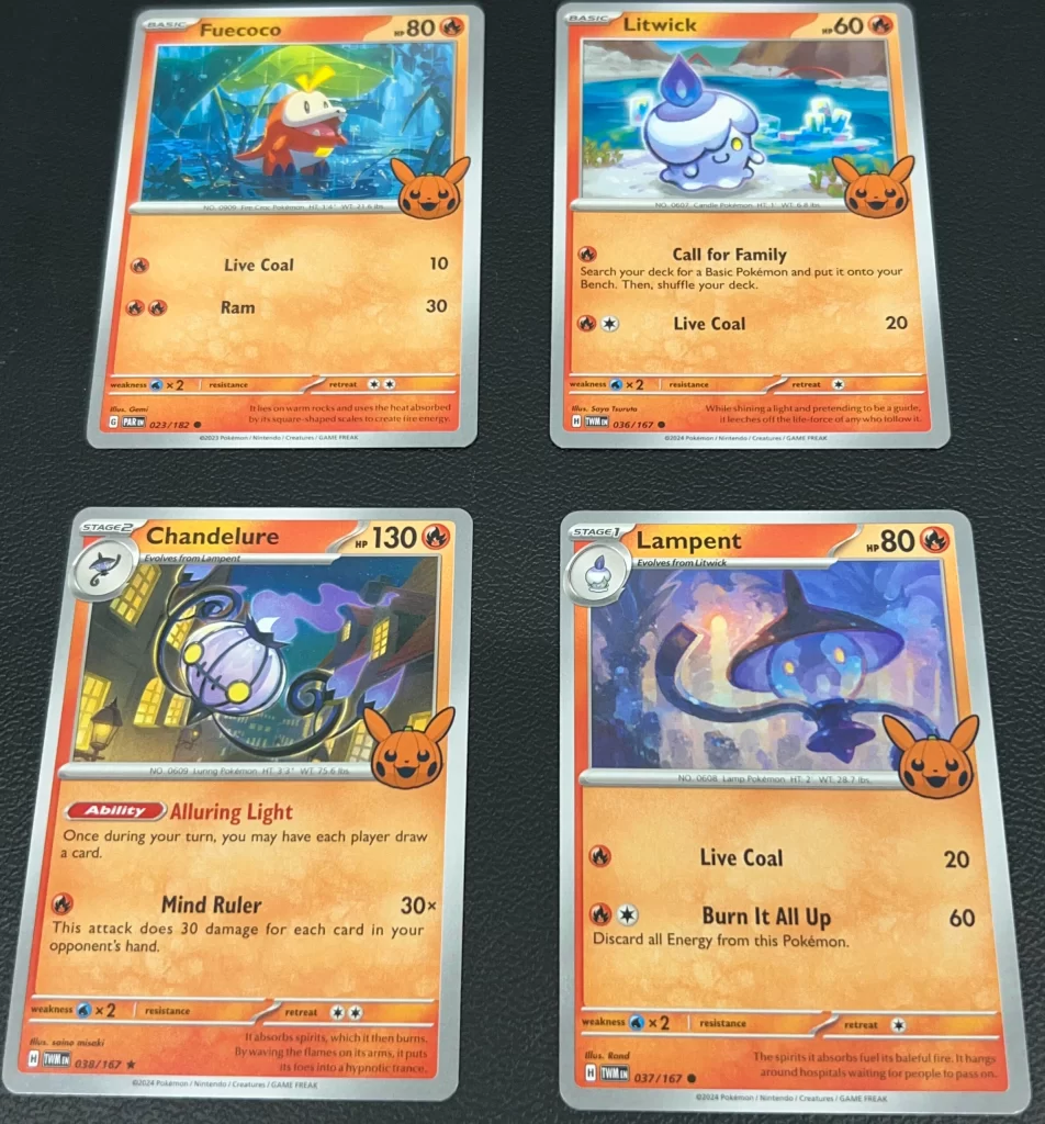 colección pokémon trick or trade booster pack halloween 2024