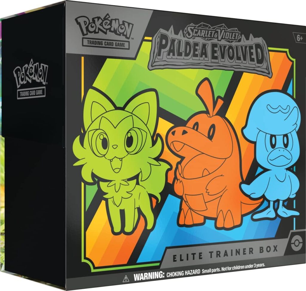 paldea evolved elite trainer box