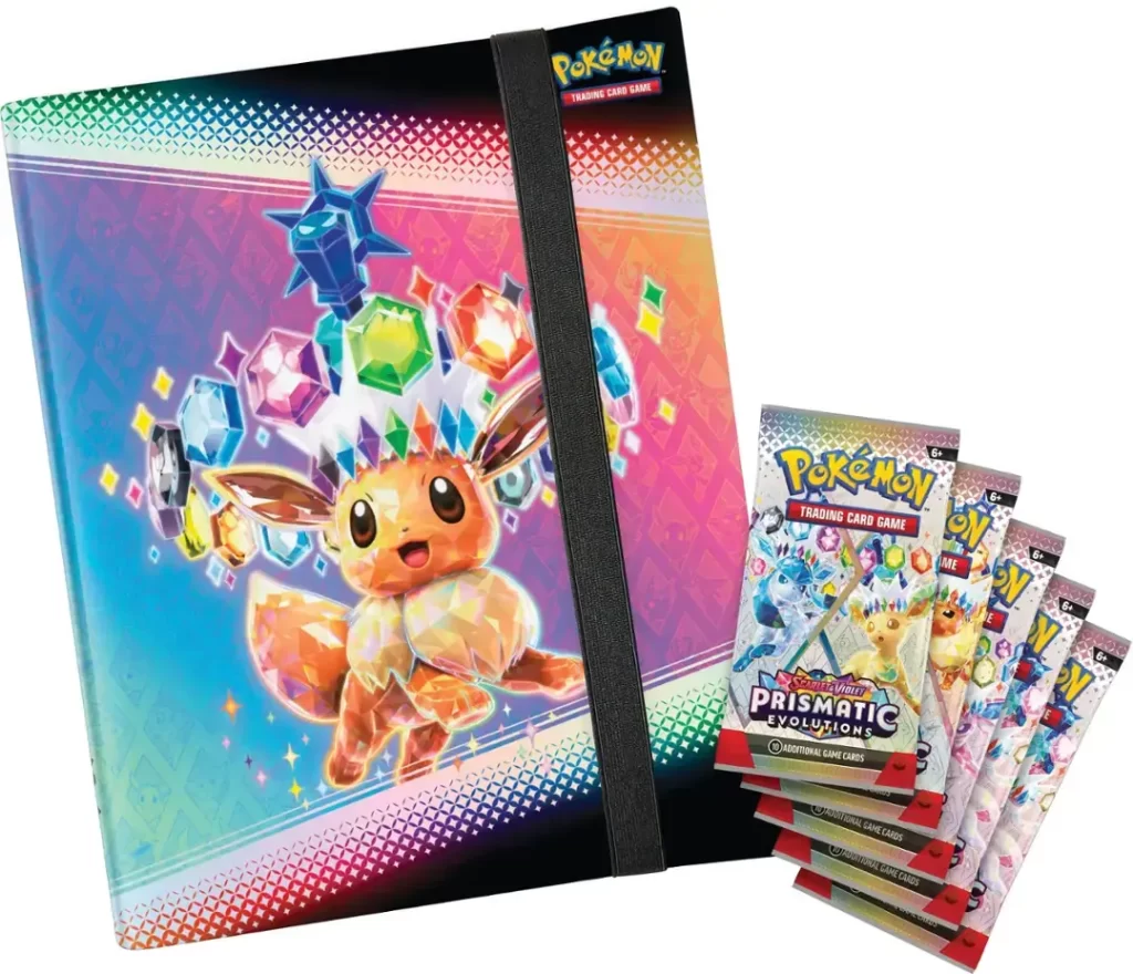 Prismatic Evolutions Binder Collection Colección de Carpeta de Evoluciones Prismáticas