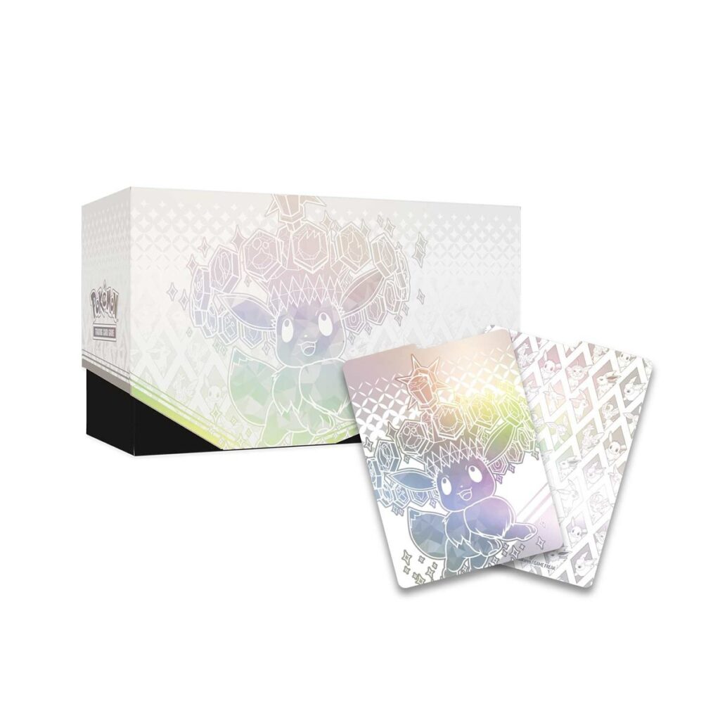 caja etb y separadores de prismatic evolution pokemon tcg