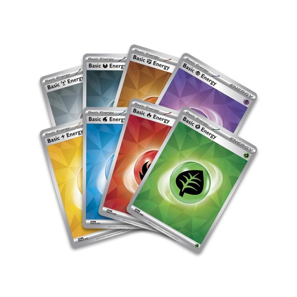 cartas de energía prismatic evolution pokemon tcg