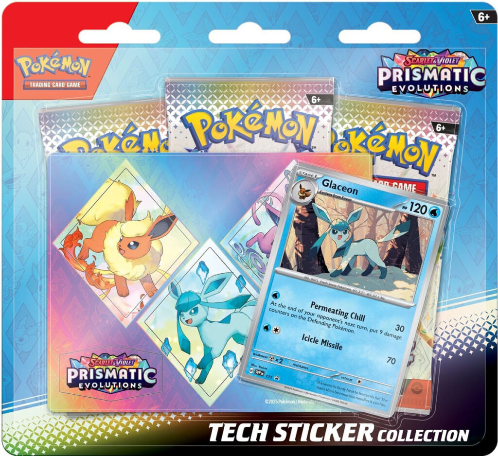 Prismatic Evolutions Tech Sticker Collection Tech-Sticker-Collection-Glaceon