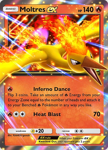 carta de evento pokemon tcg pocket moltres ex