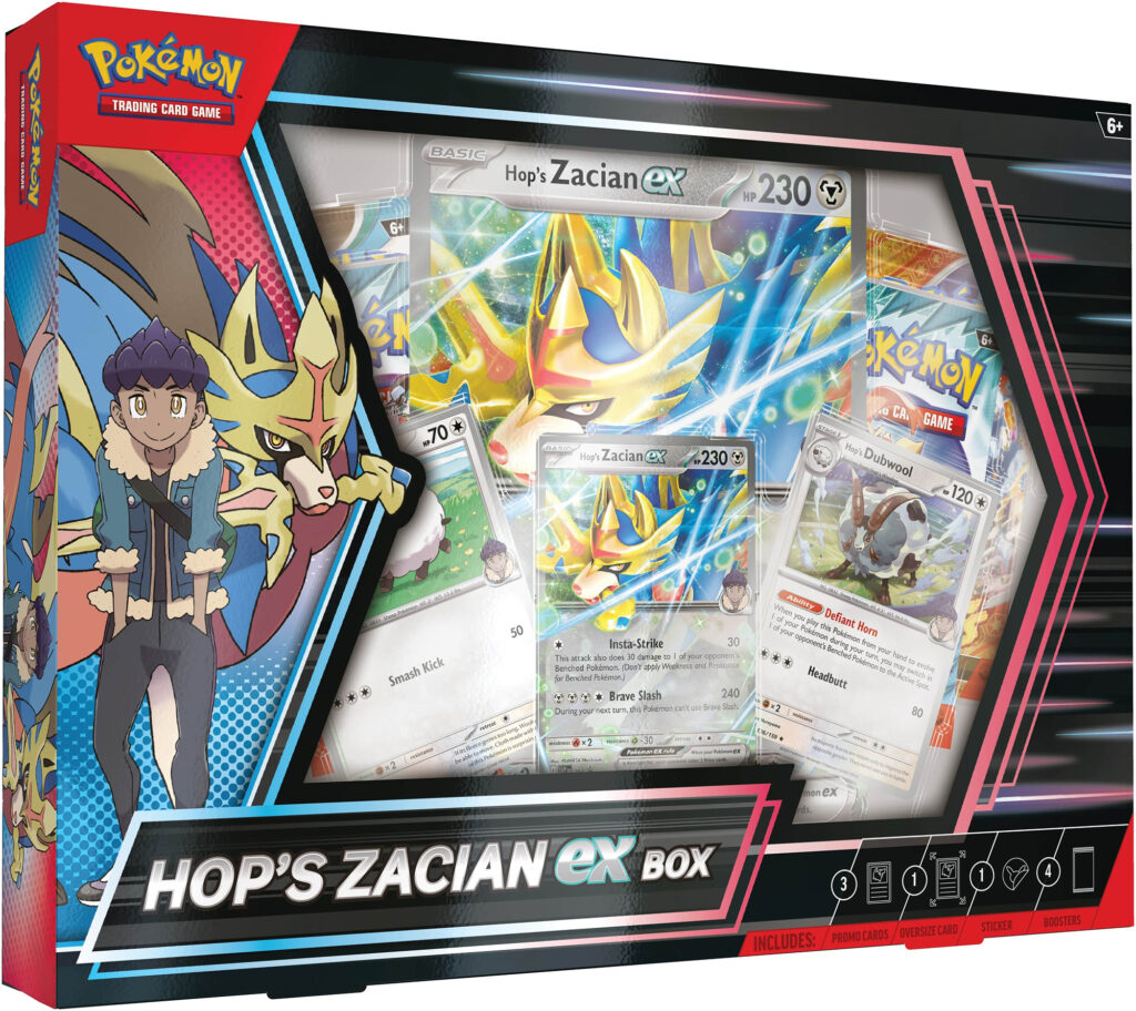 Caja de Zacian ex de Hop