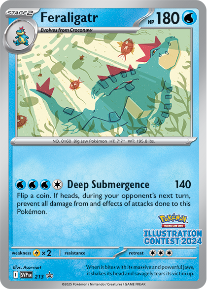 Illustration Contest Promos feraligatr