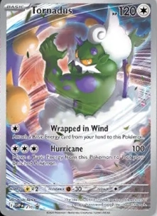 tornadus promo de white flare pokemon tcg