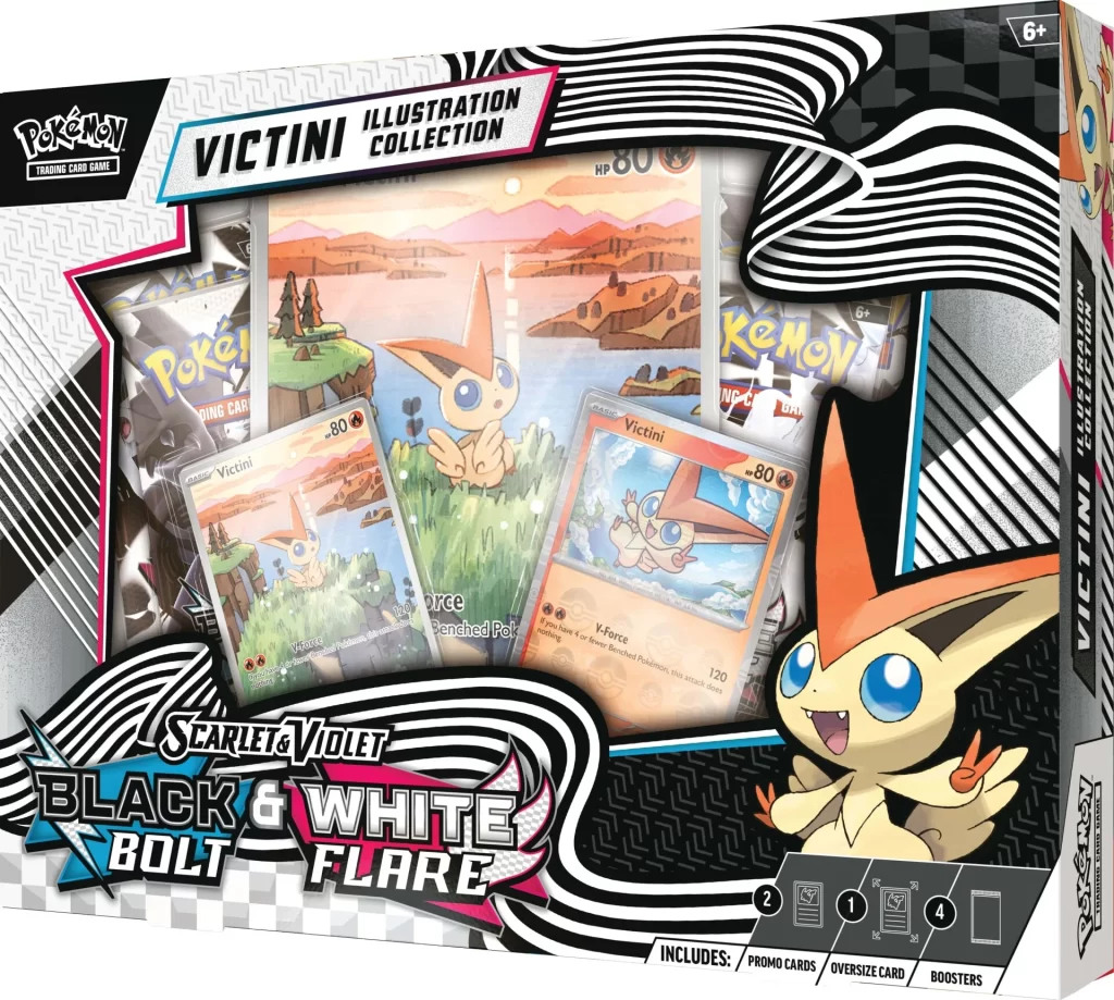 Victini Illustration Collection Black Bolt and White Flare pokemon tcg