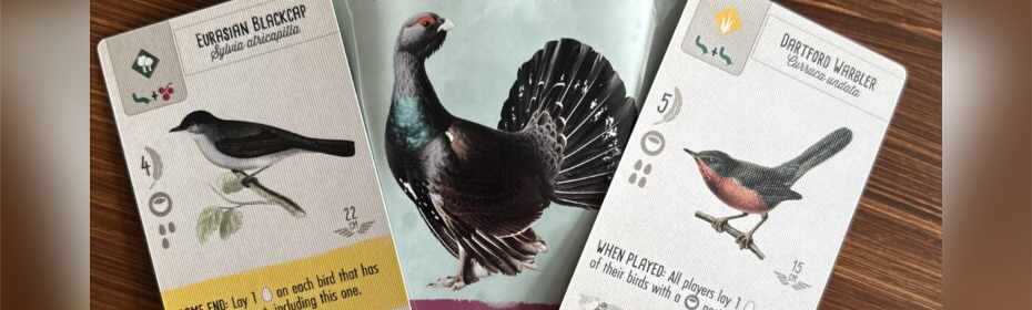 6 Packs de Wingspan Cartas Promocionales Diseñadas por Fans